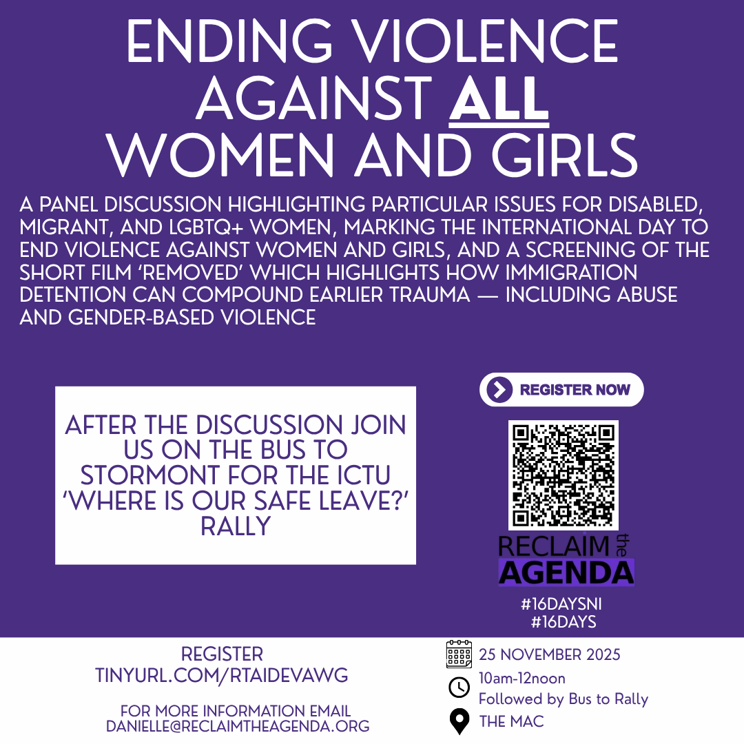 Events 16 Days of Activism Against Gender Based Violence 2025 — Reclaim ...