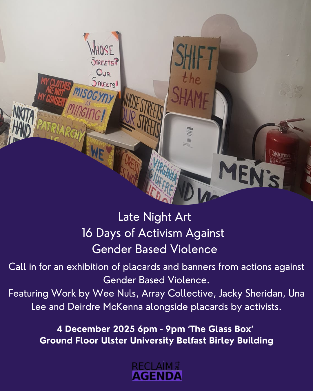 Events 16 Days of Activism Against Gender Based Violence 2025 — Reclaim ...