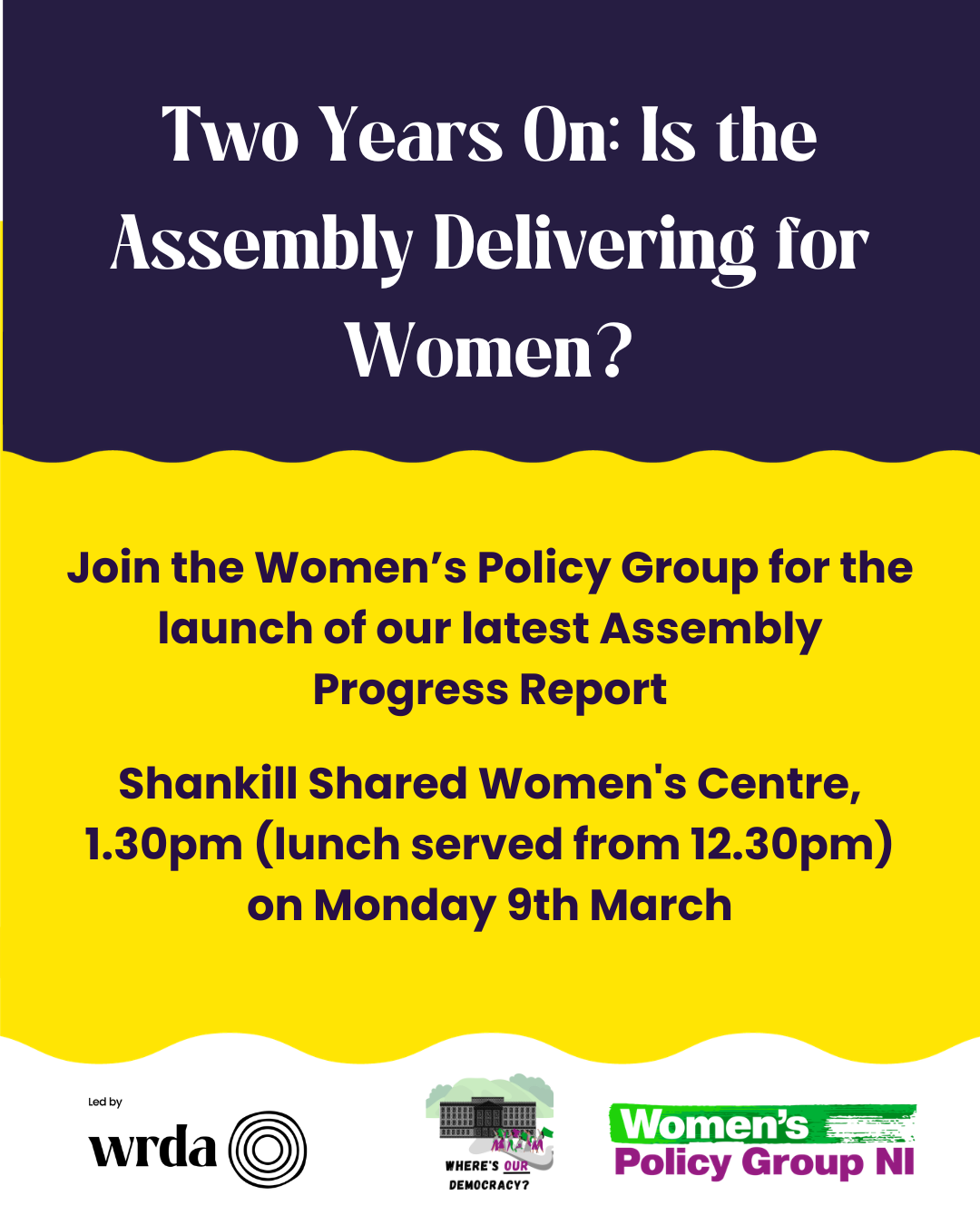 Two Years On: Is the Assembly Delivering for Women? 