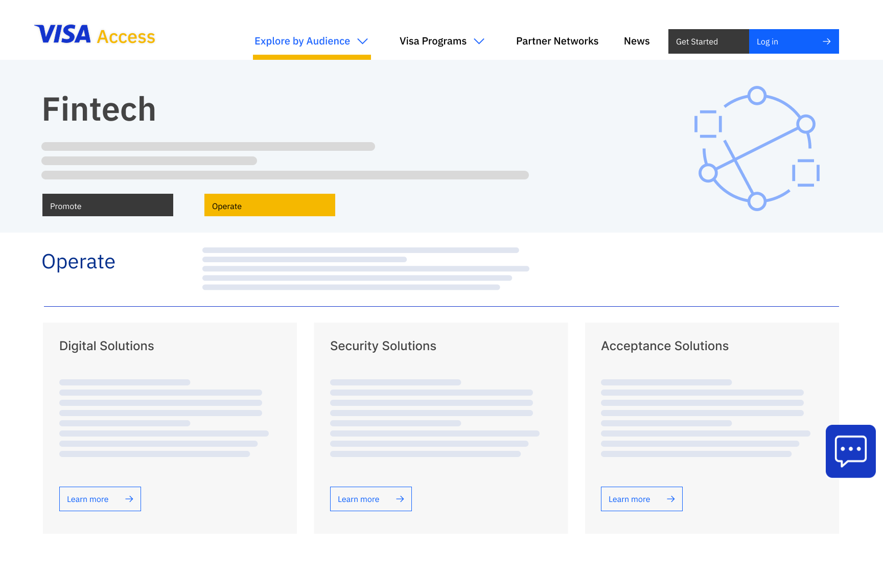 Public Access Wireframe Sample 2