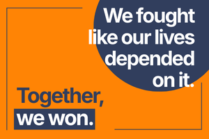 The climate wins you helped make happen this year. 