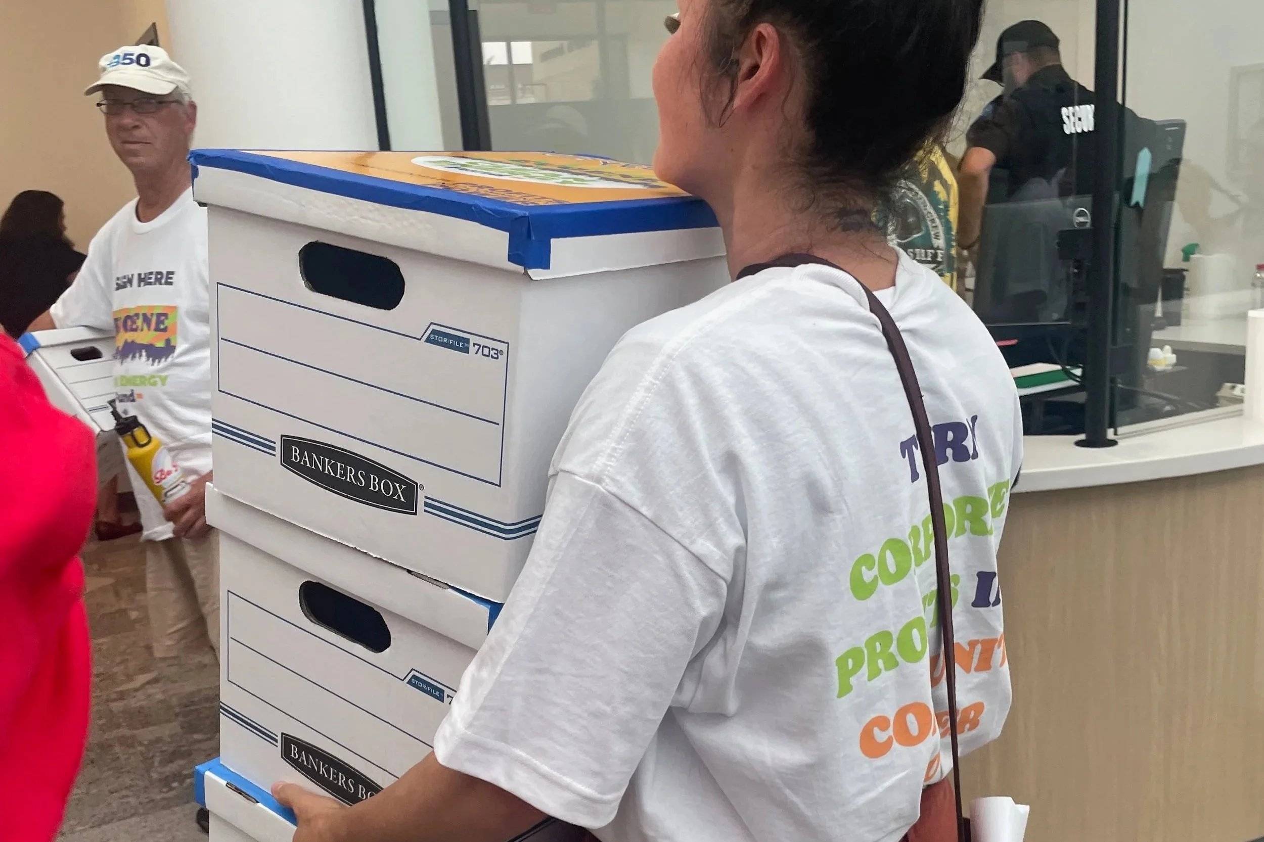 We Just Dropped 14,000+ Signatures Off at City Hall!