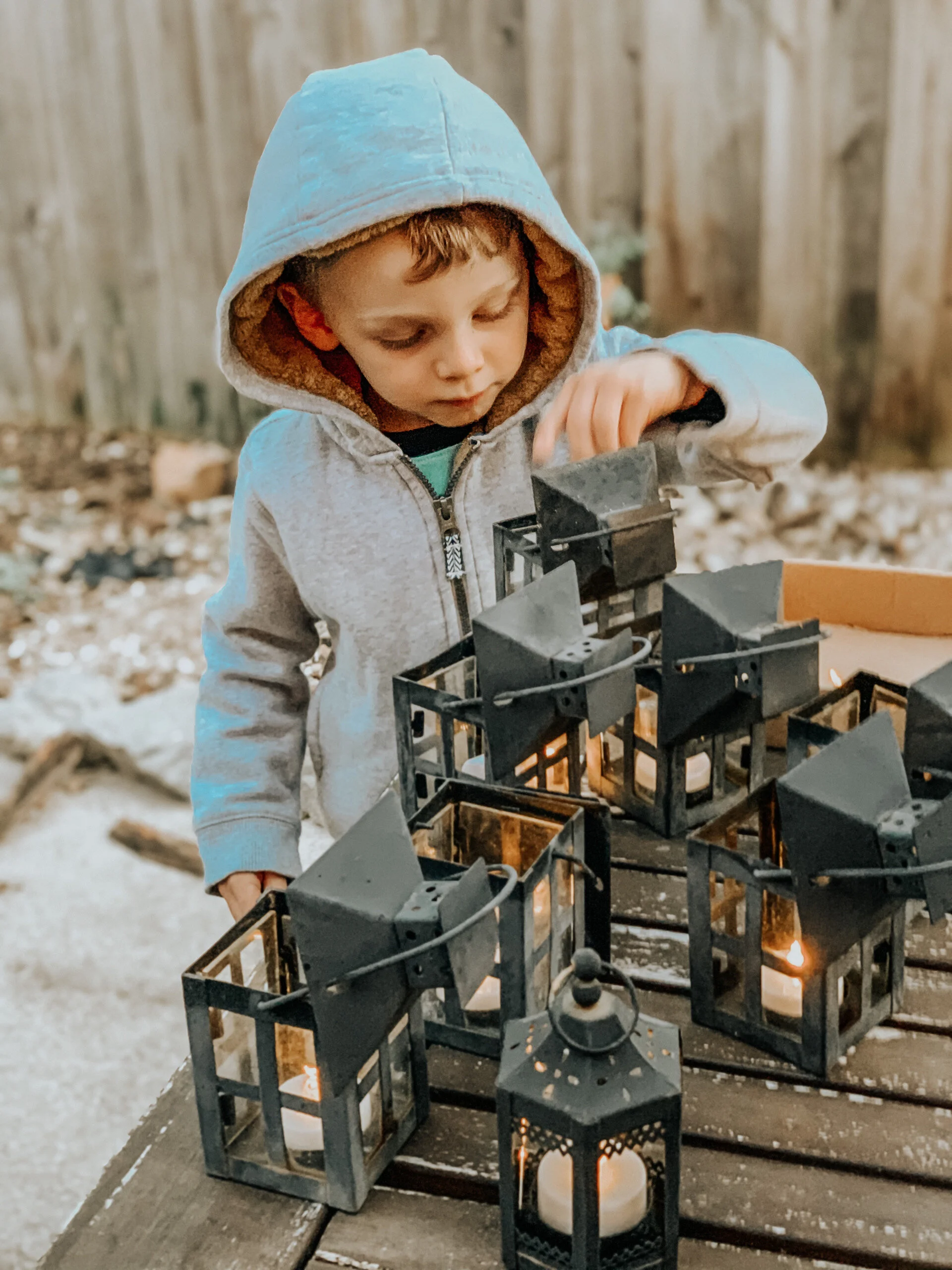 Lantern Lighting for the Easter Bunny Tradition