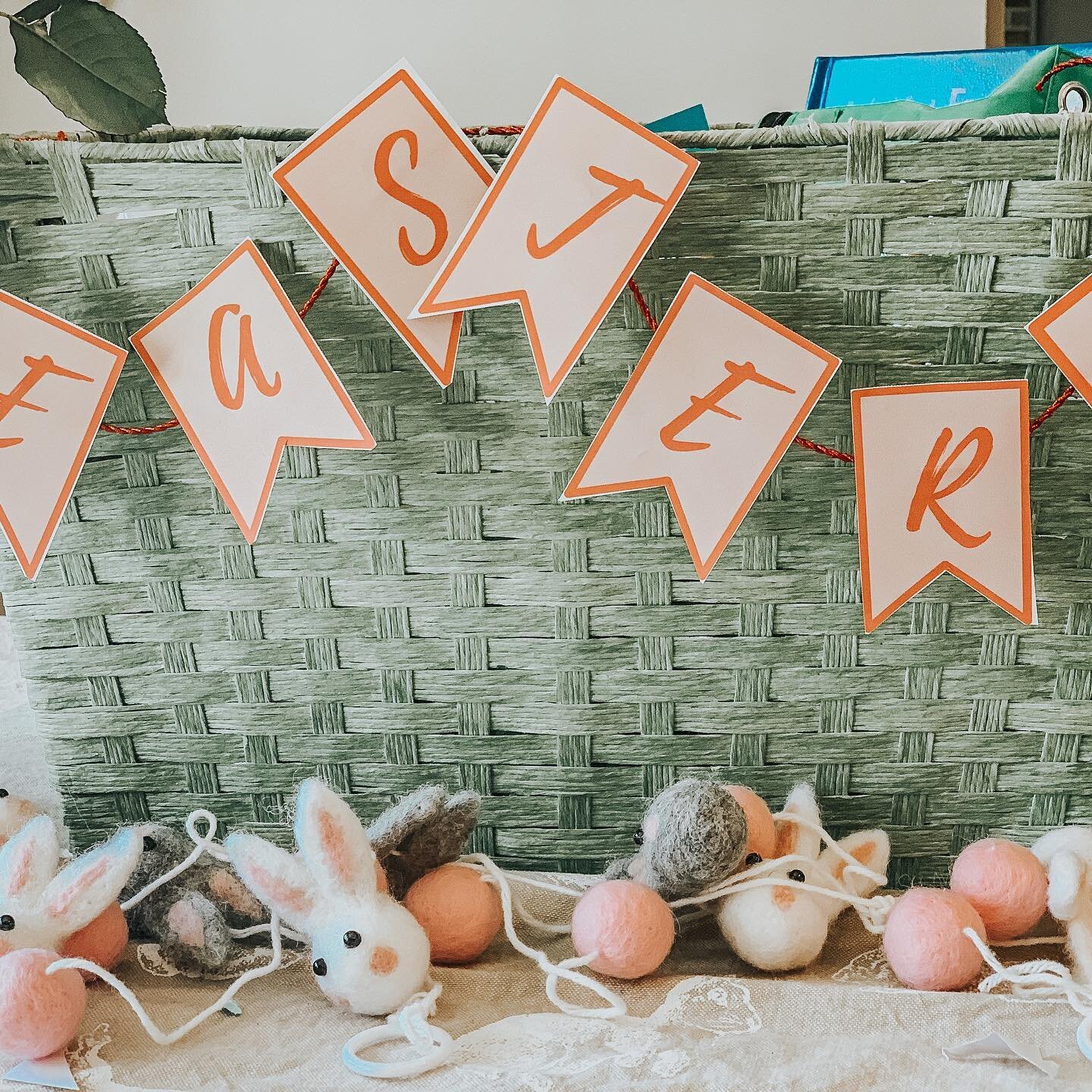 A super easy way to elevate any Easter Basket...

Create and Add a little custom banner!

And if you&rsquo;re thinking, I&rsquo;m way too busy to make this... well I gotchu cause I already made it and am giving it away fo free. Link to the free print