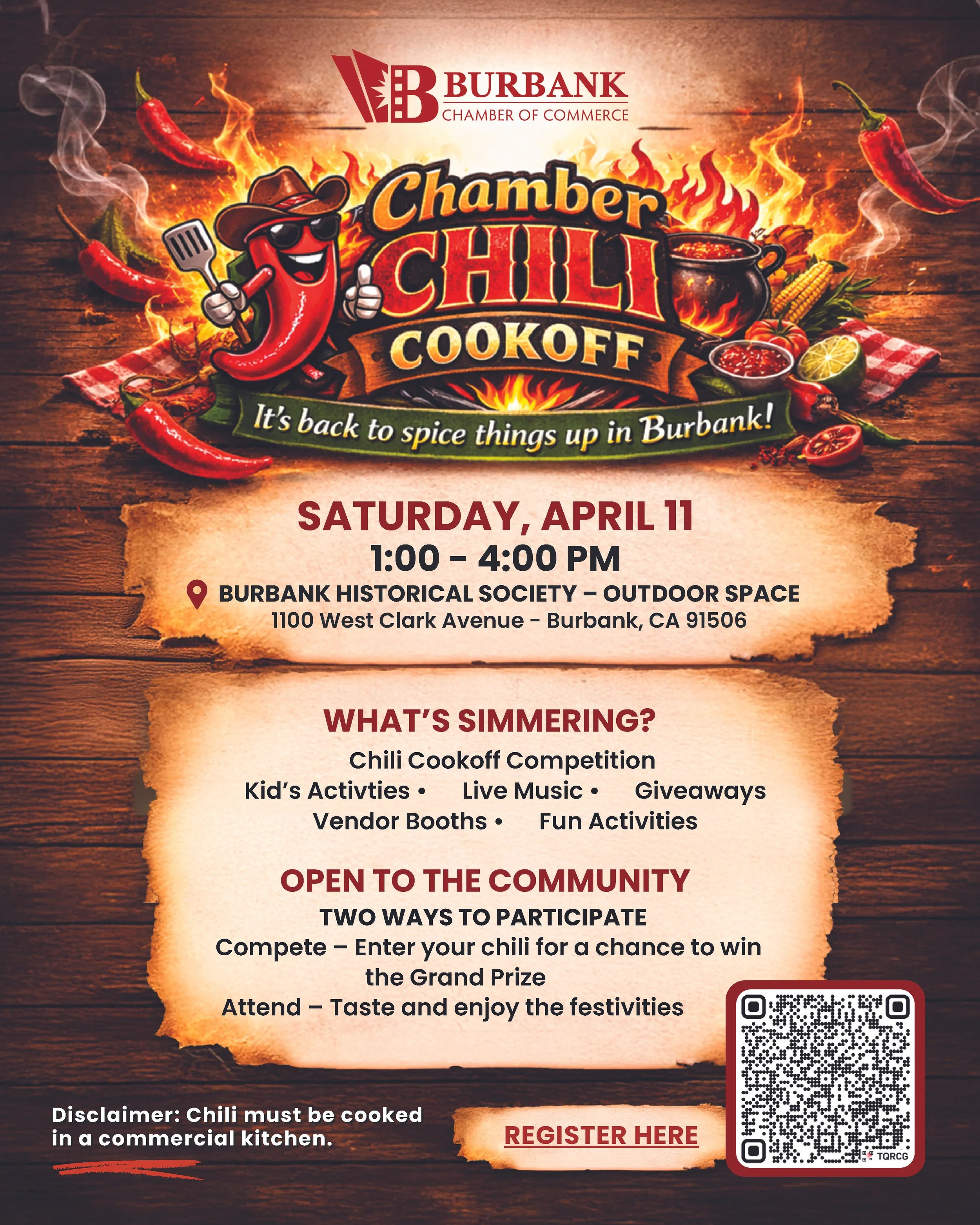 Burbank Chamber Chili Cookoff