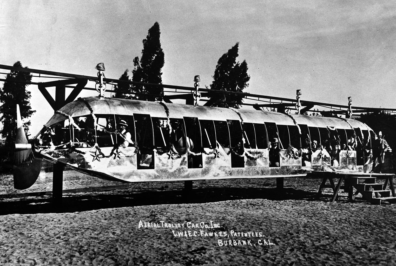 Before Disneyland: The Steampunk Monorail of 1910s Burbank