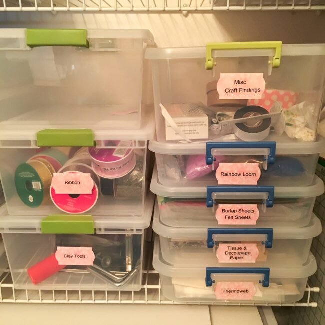 Craft Room Organization is in the Details! — Nally Studios