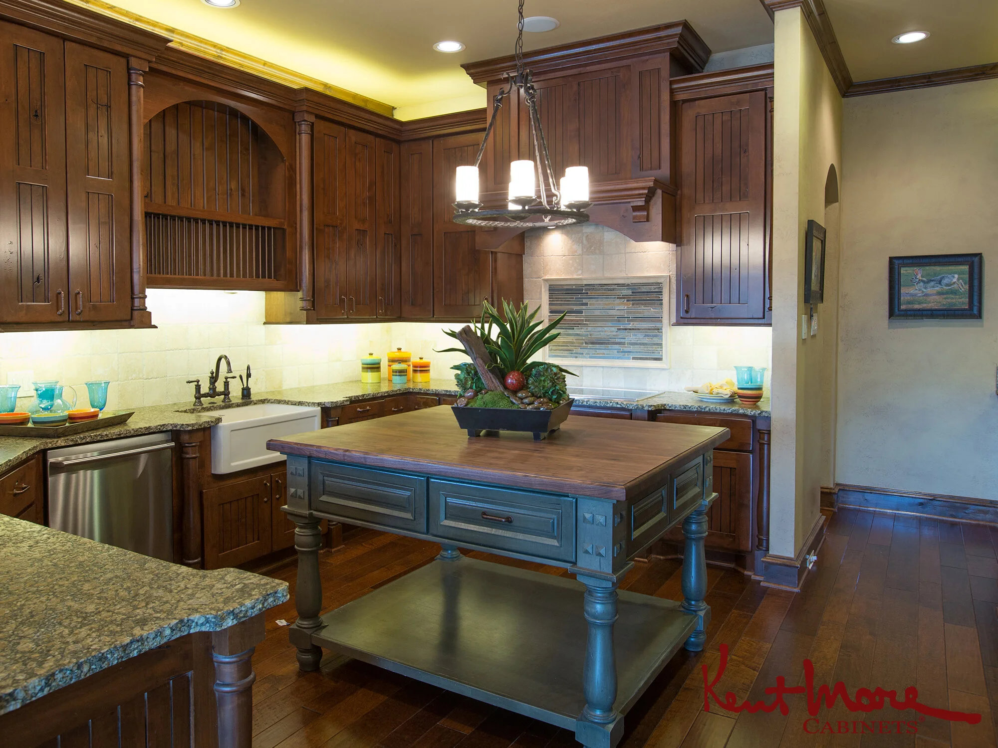Farmhouse Kitchen Remodel by Kent Moore Cabinets — Project 2 project photo