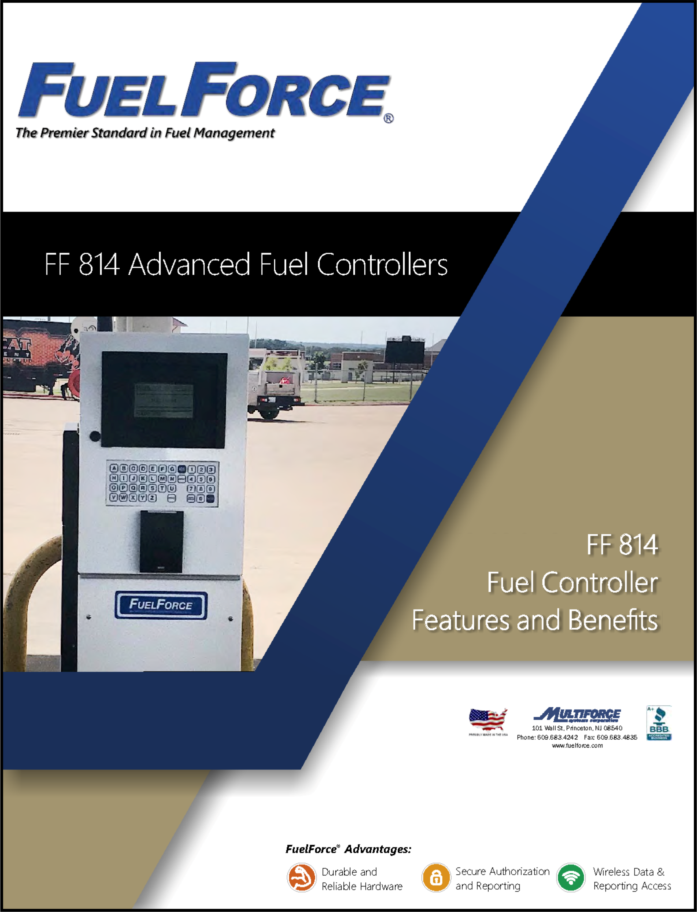 FuelForce 814 Fuel Controller Flyer