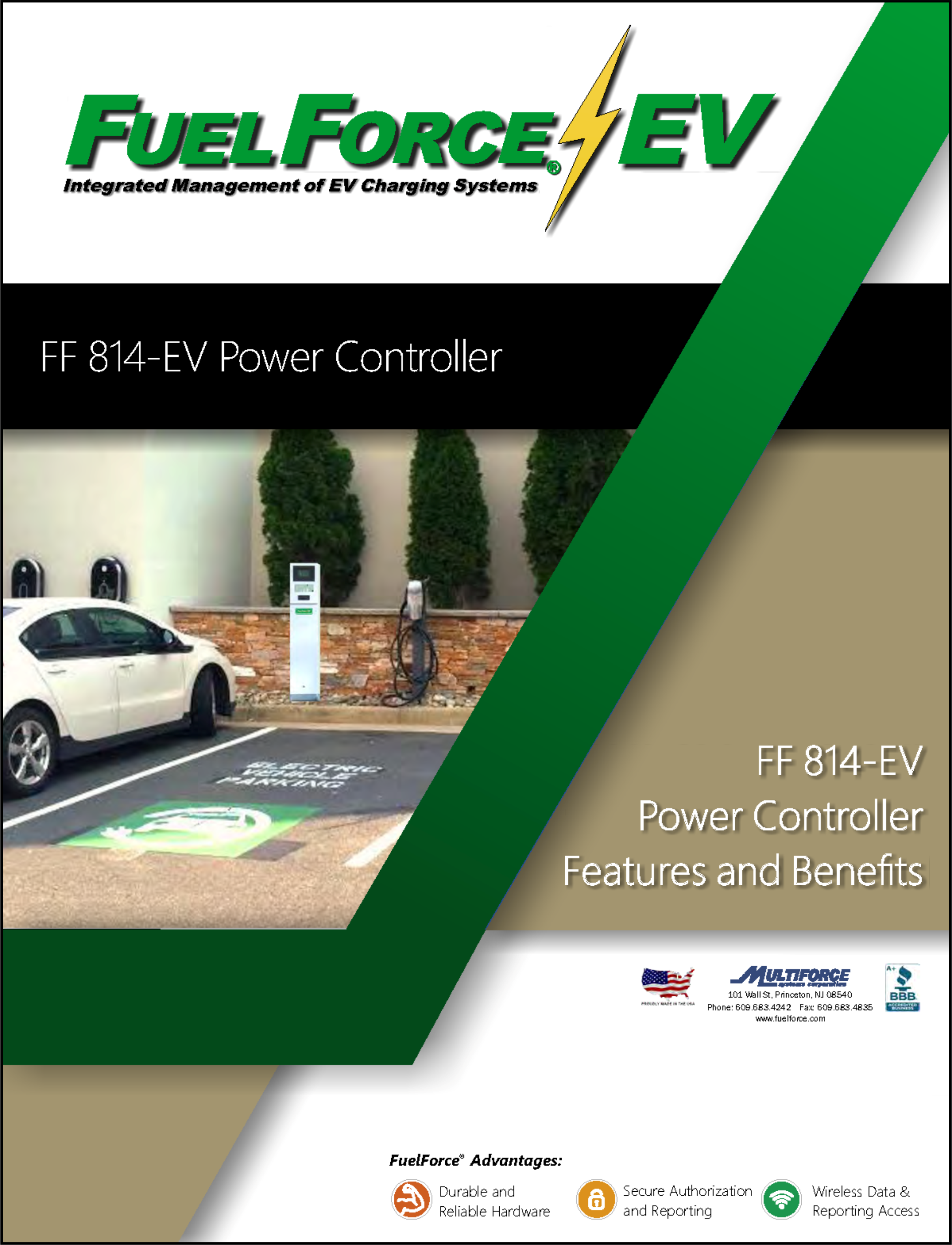 FuelForce 814-EV Power Controller Flyer