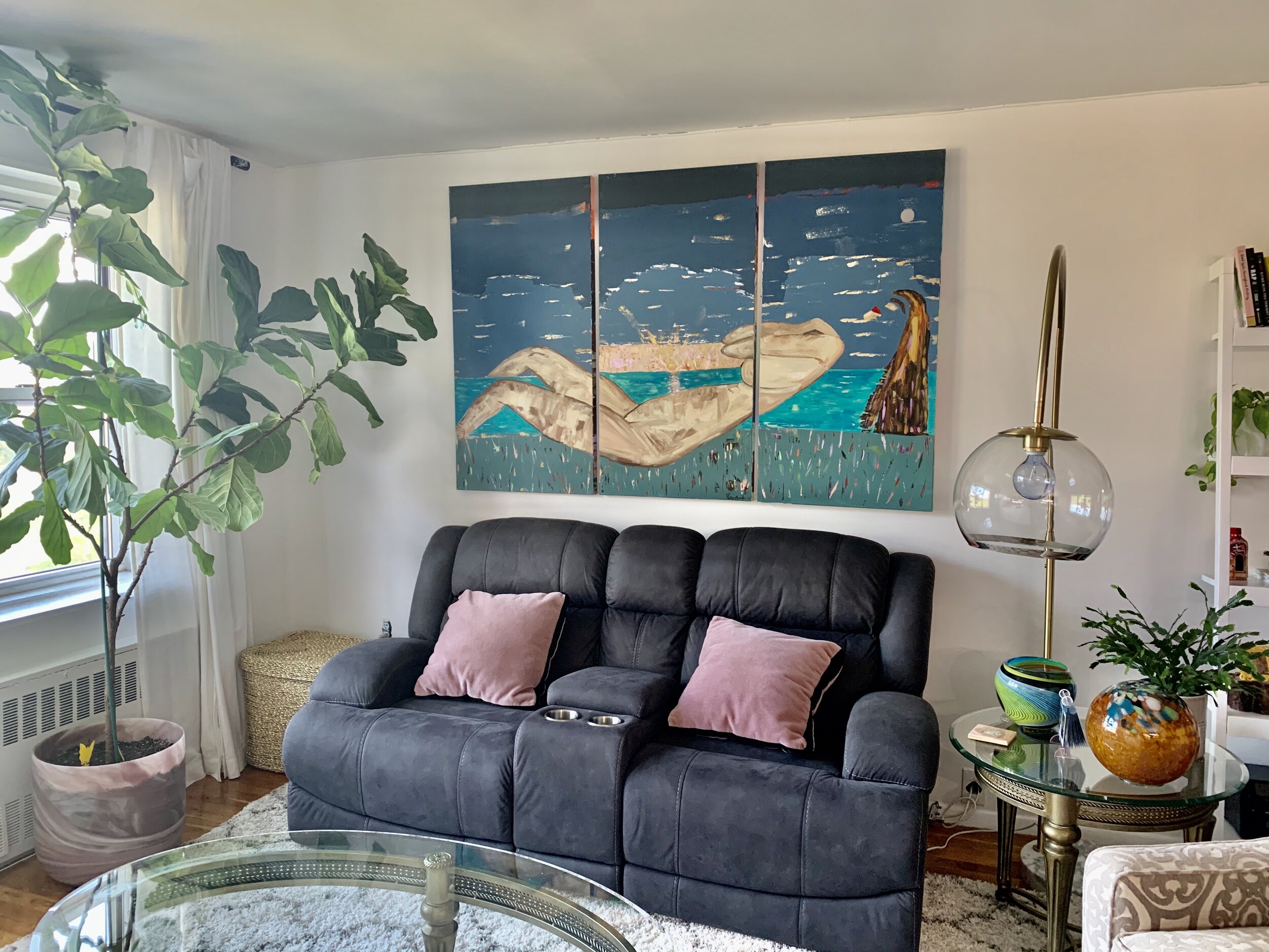 This is a beautiful add on a year later a large painting for the living room. Painted by Free Space
ARCHITECTURE+DESIGN STUDIO
= SPACE WHISPERING