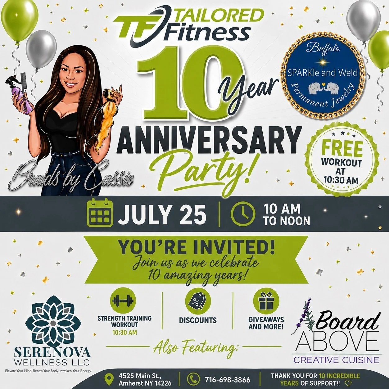 10 Year Anniversary Celebration