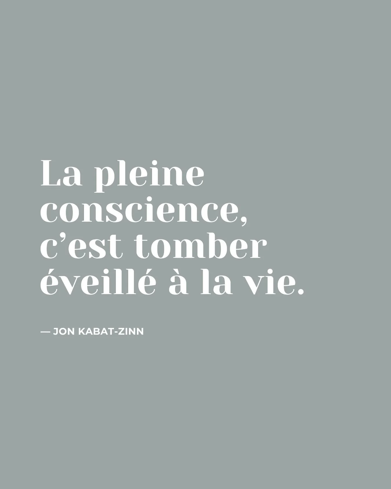 🌊 Programme MBSR : 8 semaines pour apprendre &agrave; g&eacute;rer le stress gr&acirc;ce &agrave; la pleine conscience. 

Un parcours pour explorer des outils, apprendre &agrave; accueillir plut&ocirc;t qu&rsquo;&agrave; lutter, pour d&eacute;velopp