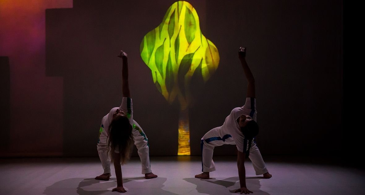We cannot wait to welcome @compagniatpo&rsquo;s ERBA, A Forest in the City, to Legacy in collaboration with @artsideasct next week! ERBA invites us to see the art in the natural world through play and discovery. You might listen to a tree concert on 