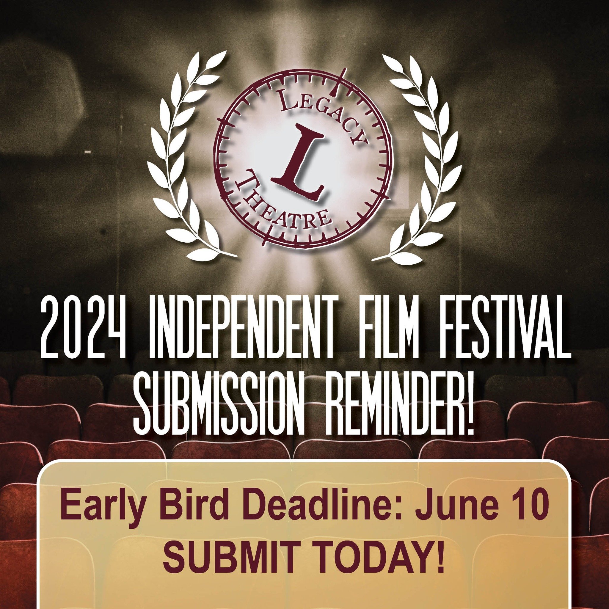 Calling all filmmakers! Don&rsquo;t forget to submit to the Legacy Theatre Independent Film Festival! The early bird deadline for submissions is June 10. 

https://filmfreeway.com/LegacyTheatreFilmFestival 

#legacytheatrect #legacytheatre #branfordc