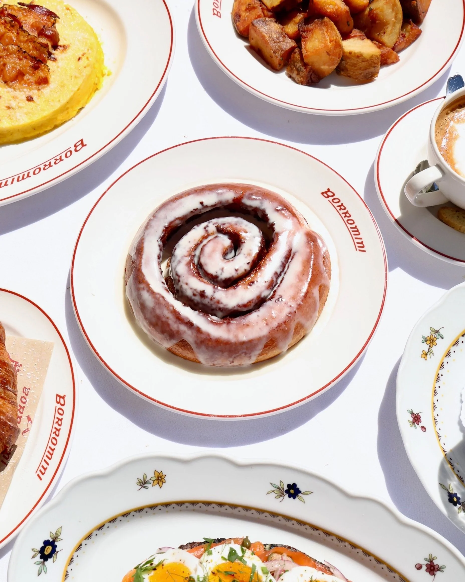 Mucca Borromini Brunch Spread with Cinnamon Roll 1.jpg