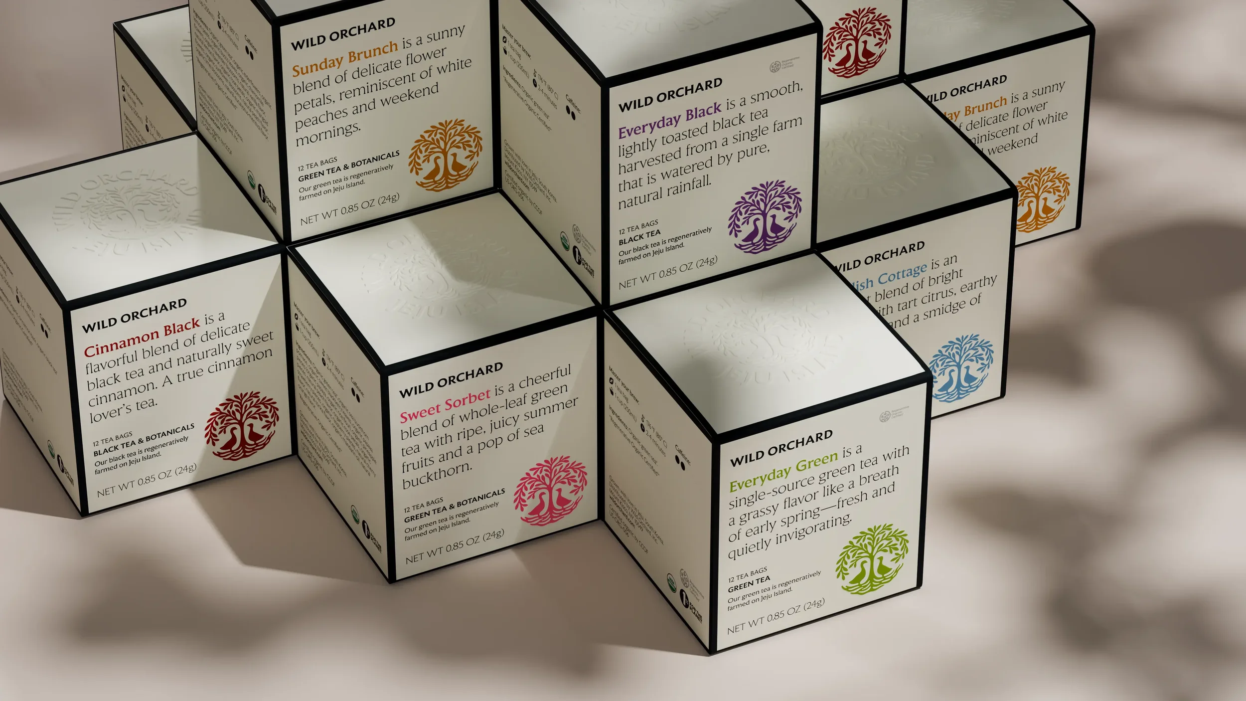 Wild Orchard tea box Top view.webp