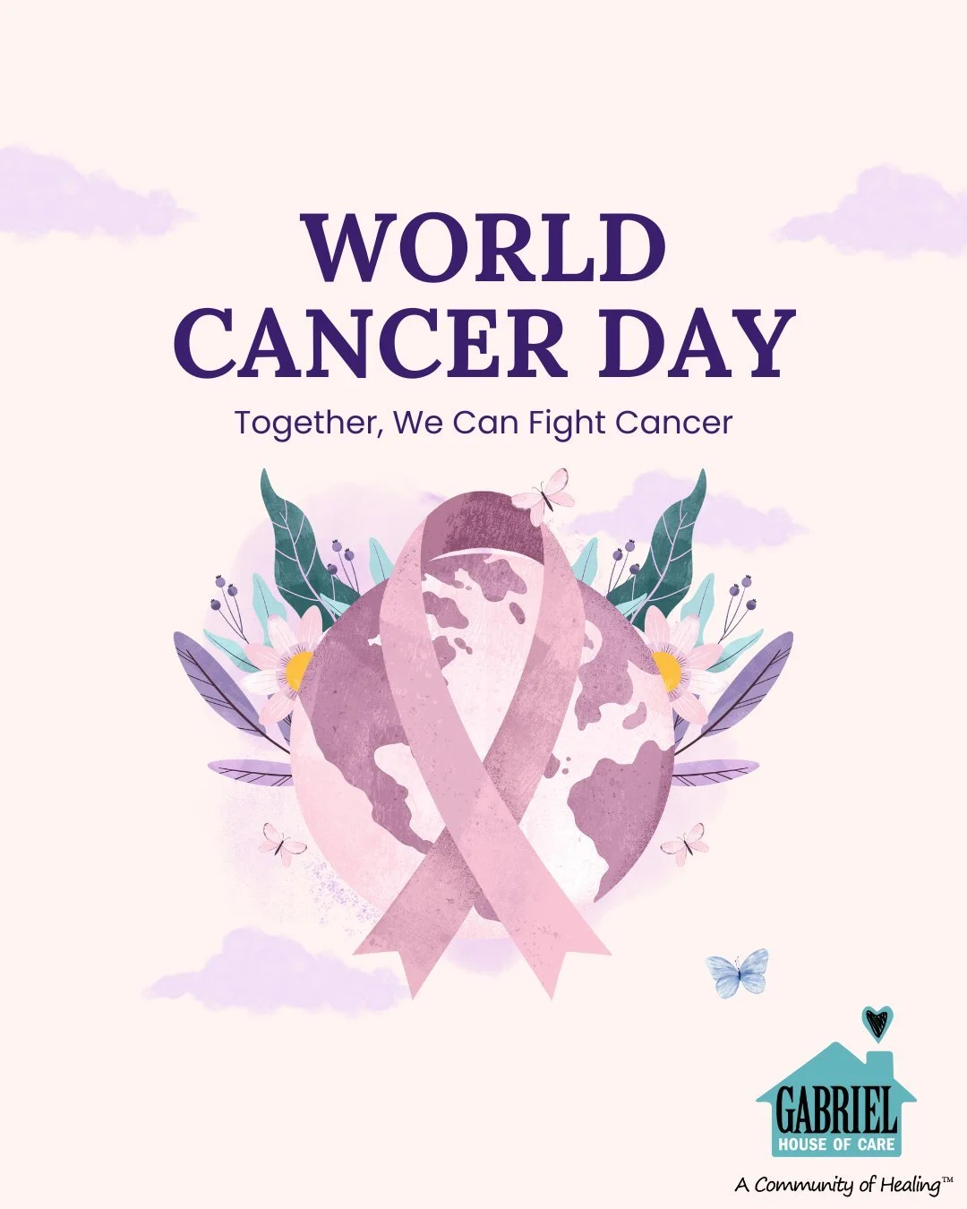 On World Cancer Day, we stand with every patient, caregiver, and family walking the cancer journey. 💙

At Gabriel House, we&rsquo;re honored to provide a place of comfort, community, and care when it&rsquo;s needed most. No one should face this road