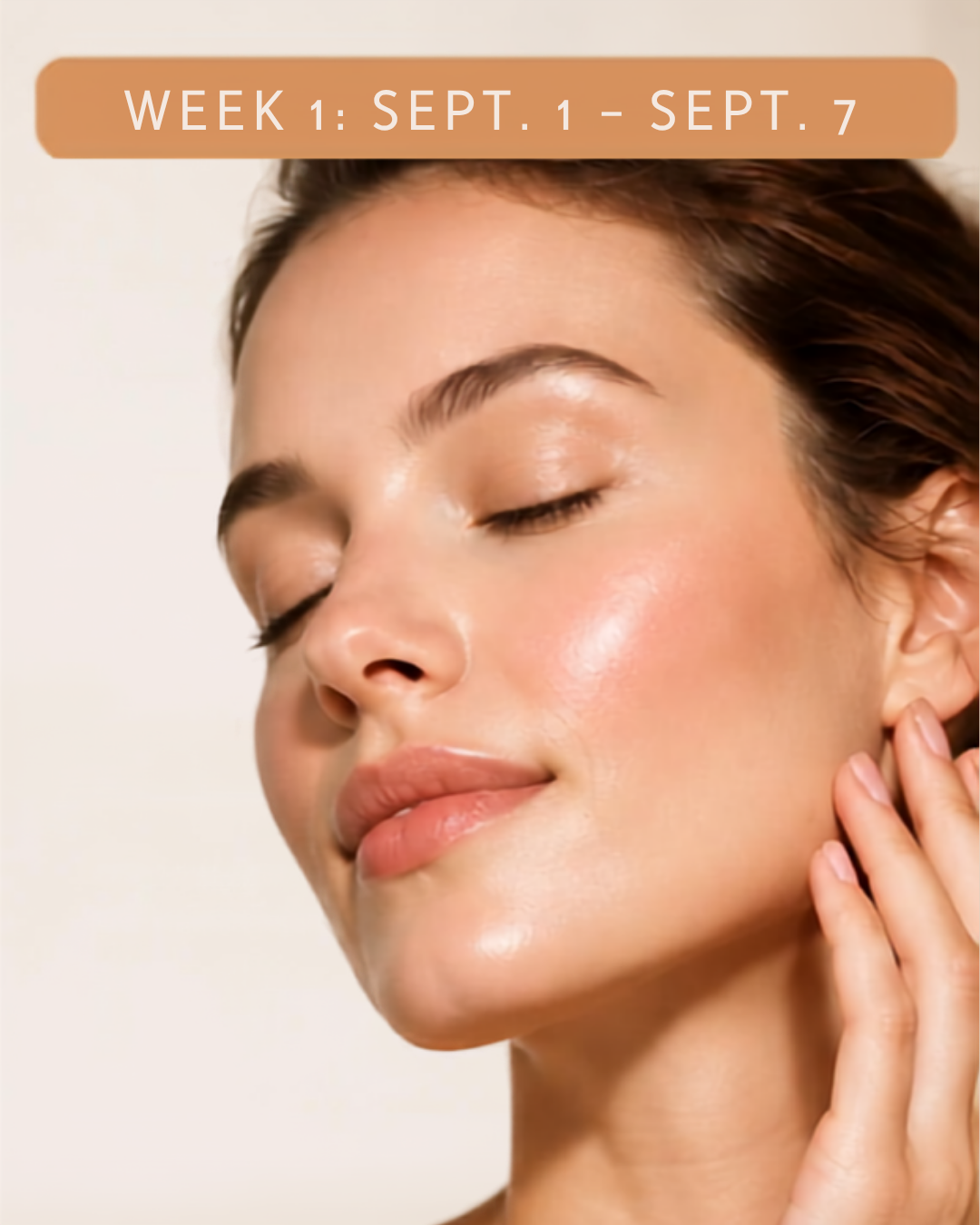 woman with smooth skin representing microneedling sale