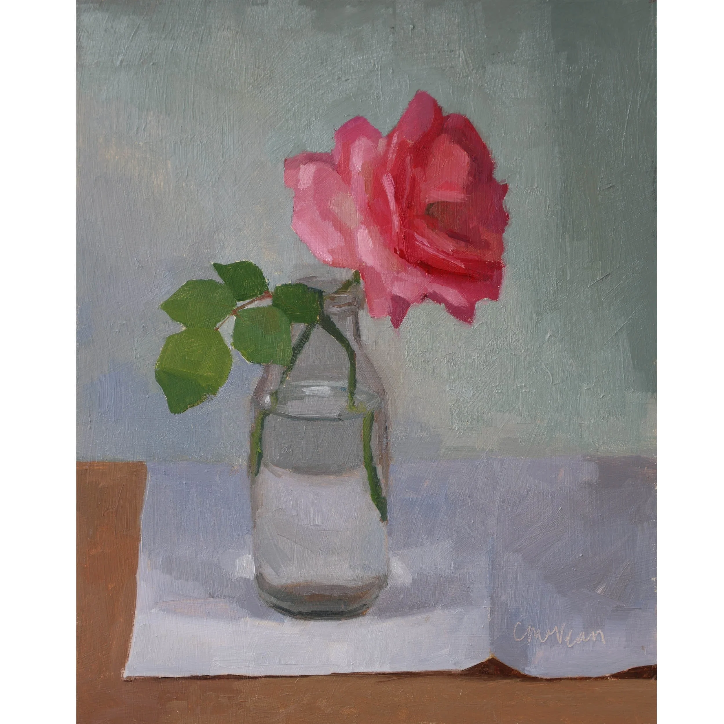 Rose painting