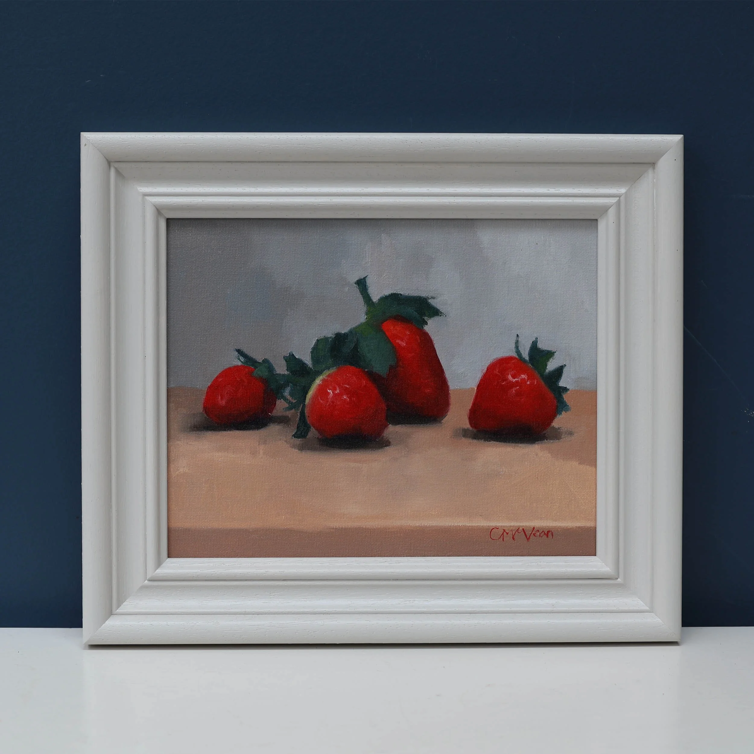 Spanish strawberries painting by Catherine McVean