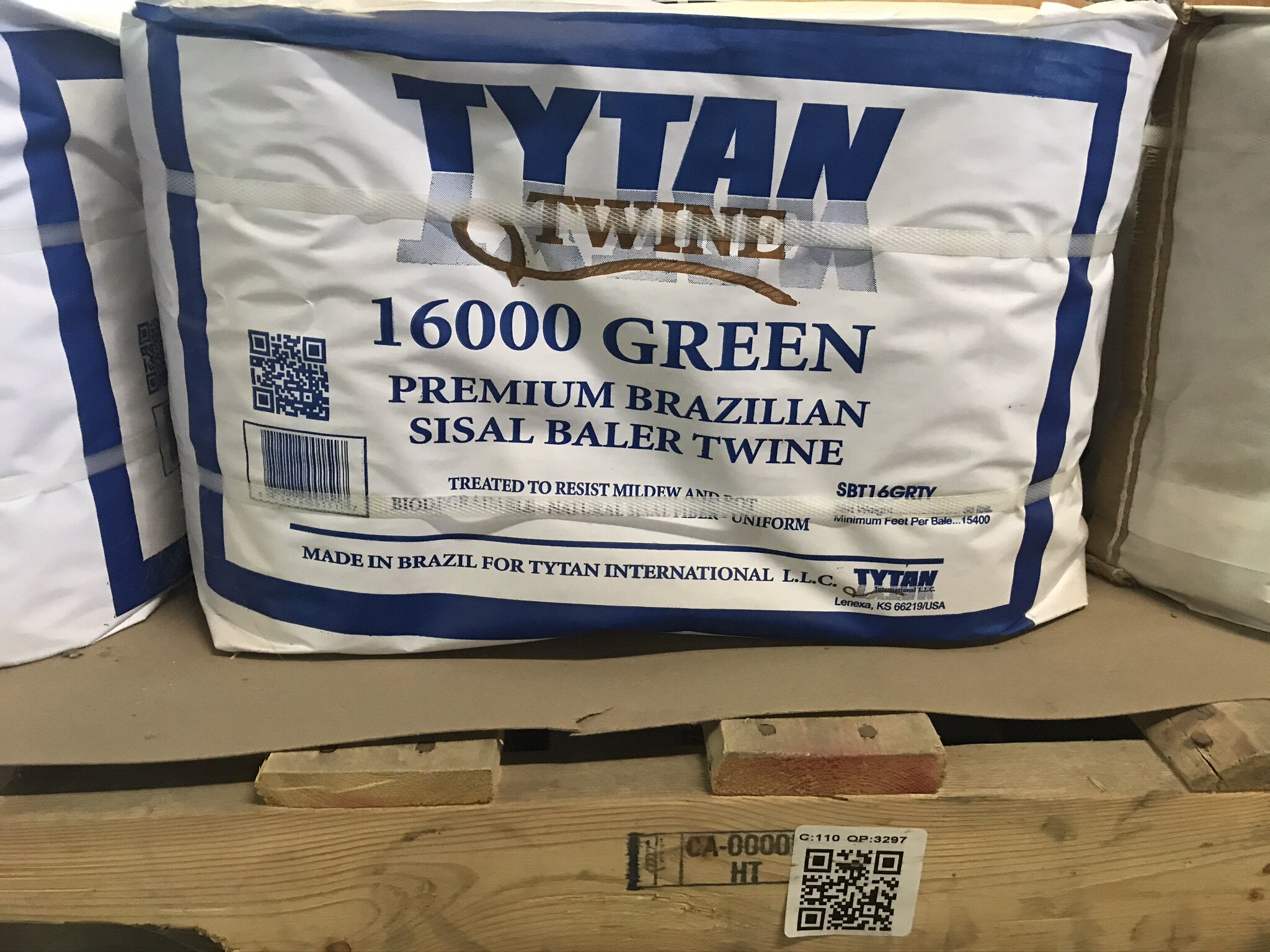 Tytan SBT9GRTY 9000 Foot Green Sisal Baler Twine