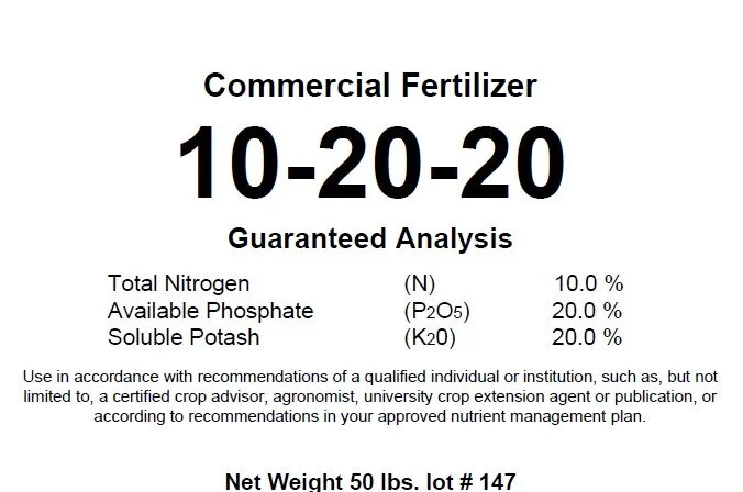 Fertilizer — Greener Valley Supply LLC