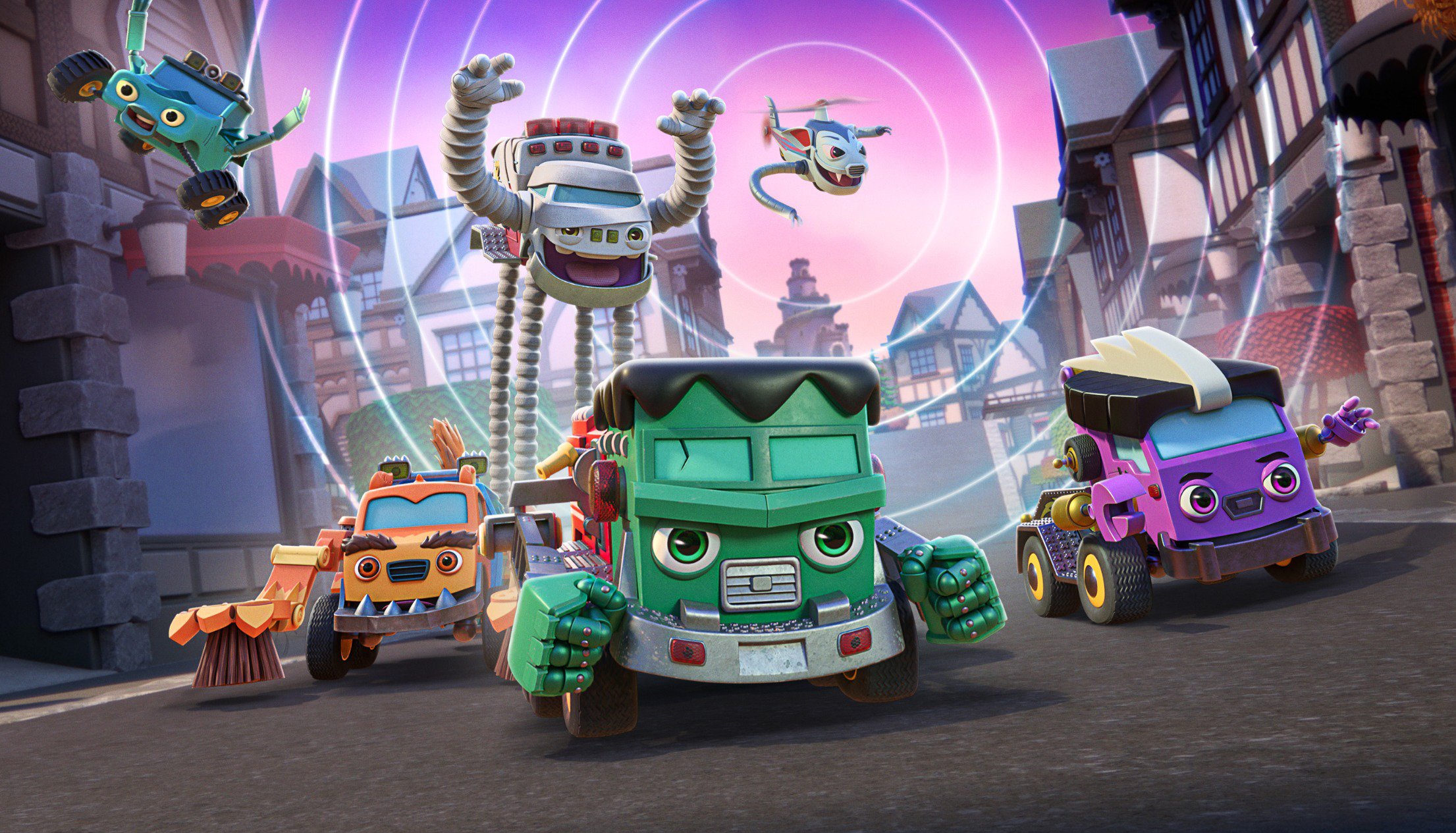 Mighty Monsterwheelies S1 | Trailer