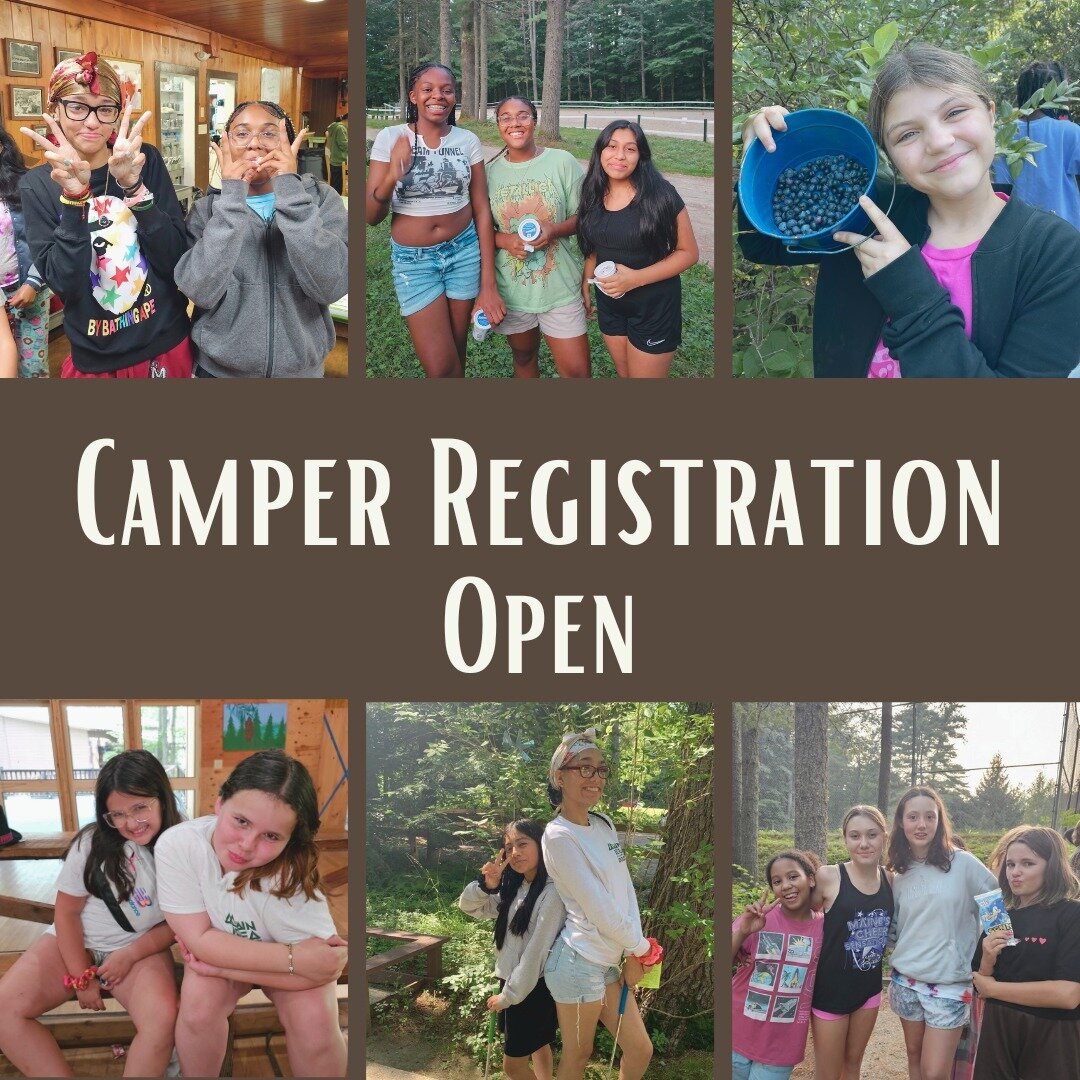 🌞Camper Registration is Open🌞

Parents check your emails your personalized registration emails have been sent out!!

Let the countdown to August begin
💚💜