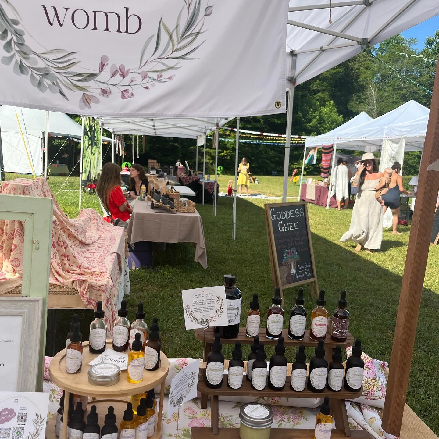 Feeling inspired &amp; absolutely exhausted after 5 days of sharing bodywork, botanical medicine &amp; sisterhood at @matriarchrisingfestivalnc 

It was sweet to be one of the first ones up in the morning and hear the sounds of nature before the fest