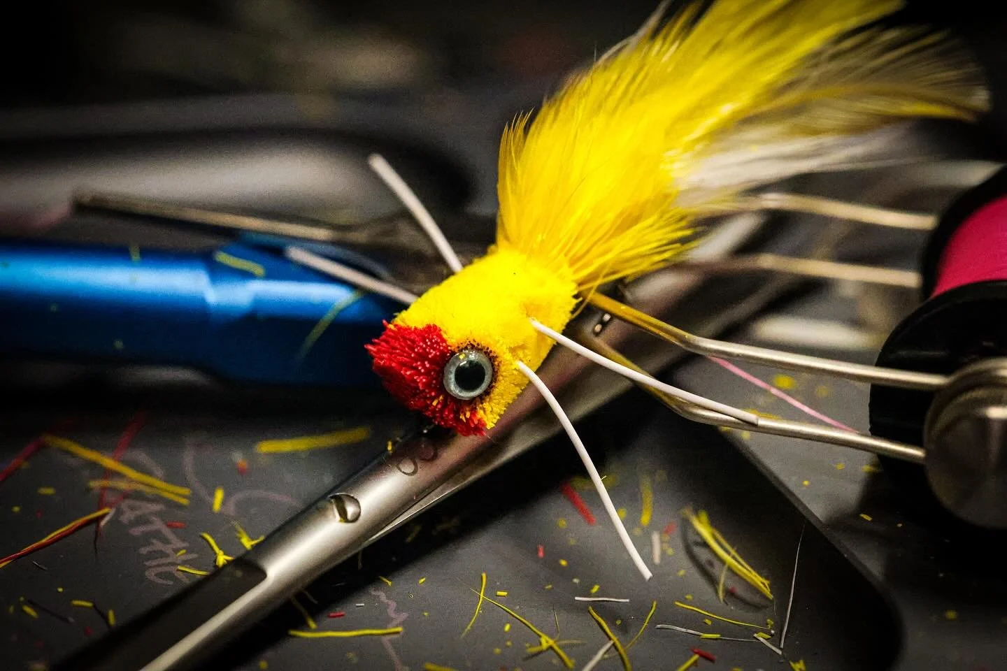 @ahrexhooks TP 610 # 4, this one will be a red eye bass favorite. 

#flyfishing #flytying #deerhair #bassonthefly #madeintexas