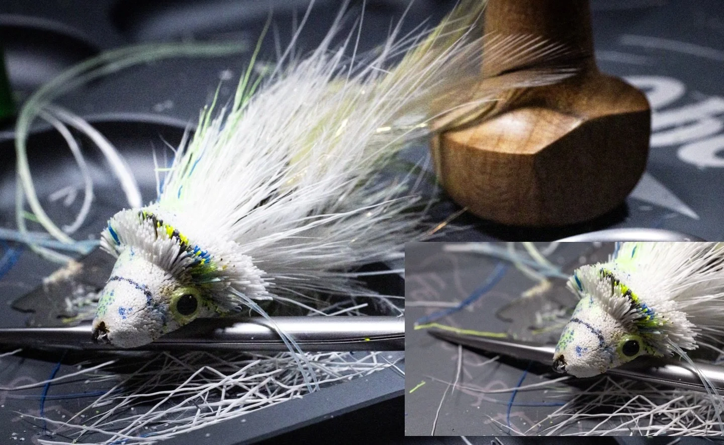Box reload time, little deer hair diver gonna torture a few bass.  Loving this Sexy shad. 

#flytying #flyfishing #bassfishing #madeintexas #deerhair