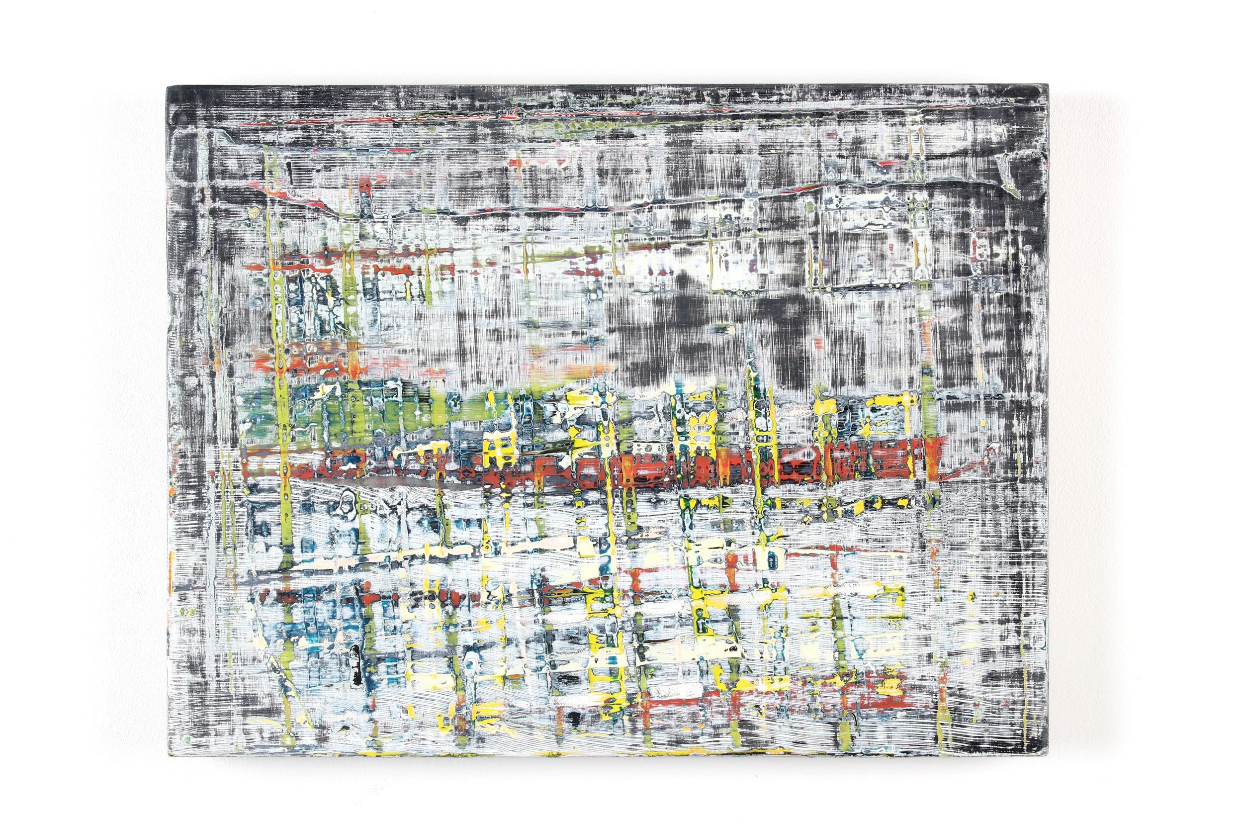 'Peninsula III' - Oil and acrylic on plywood - 30 cm x 40 cm - 2025