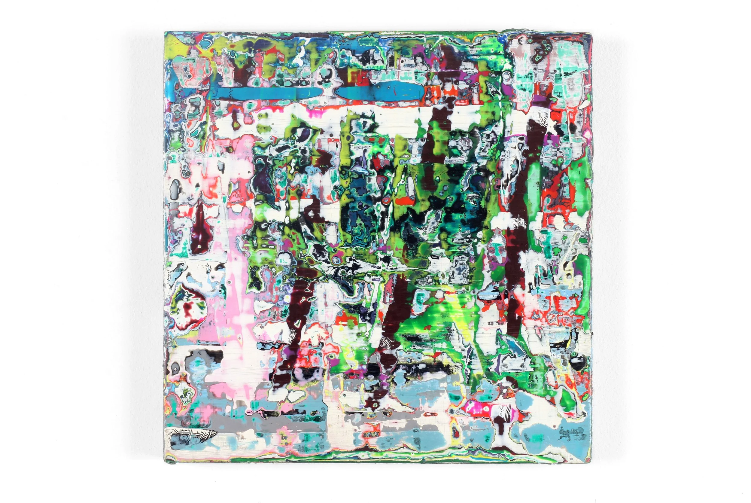 'Salt (5-24)' - Oil and acrylic on plywood - 20 cm x 20 cm - 2024