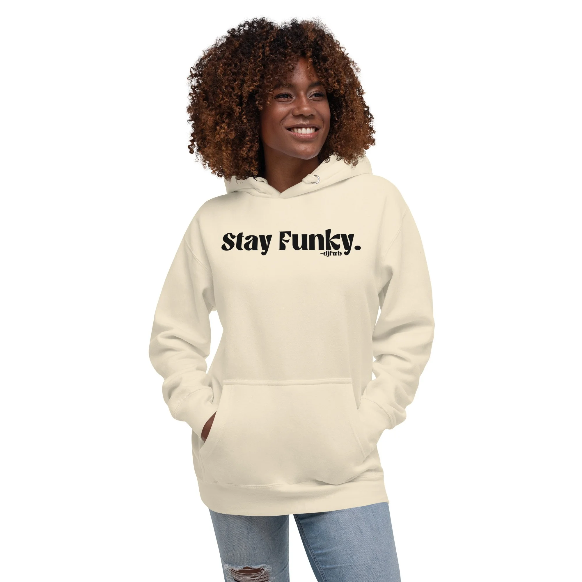 Secret Stash 2027 Hoodie, Bone: front view