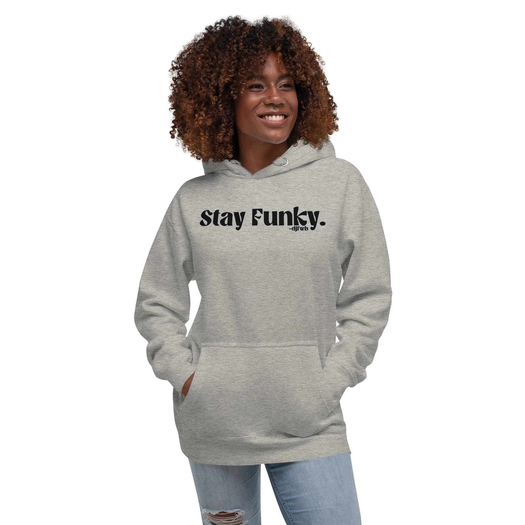 Secret Stash 2027 Hoodie, Carbon Grey: front view
