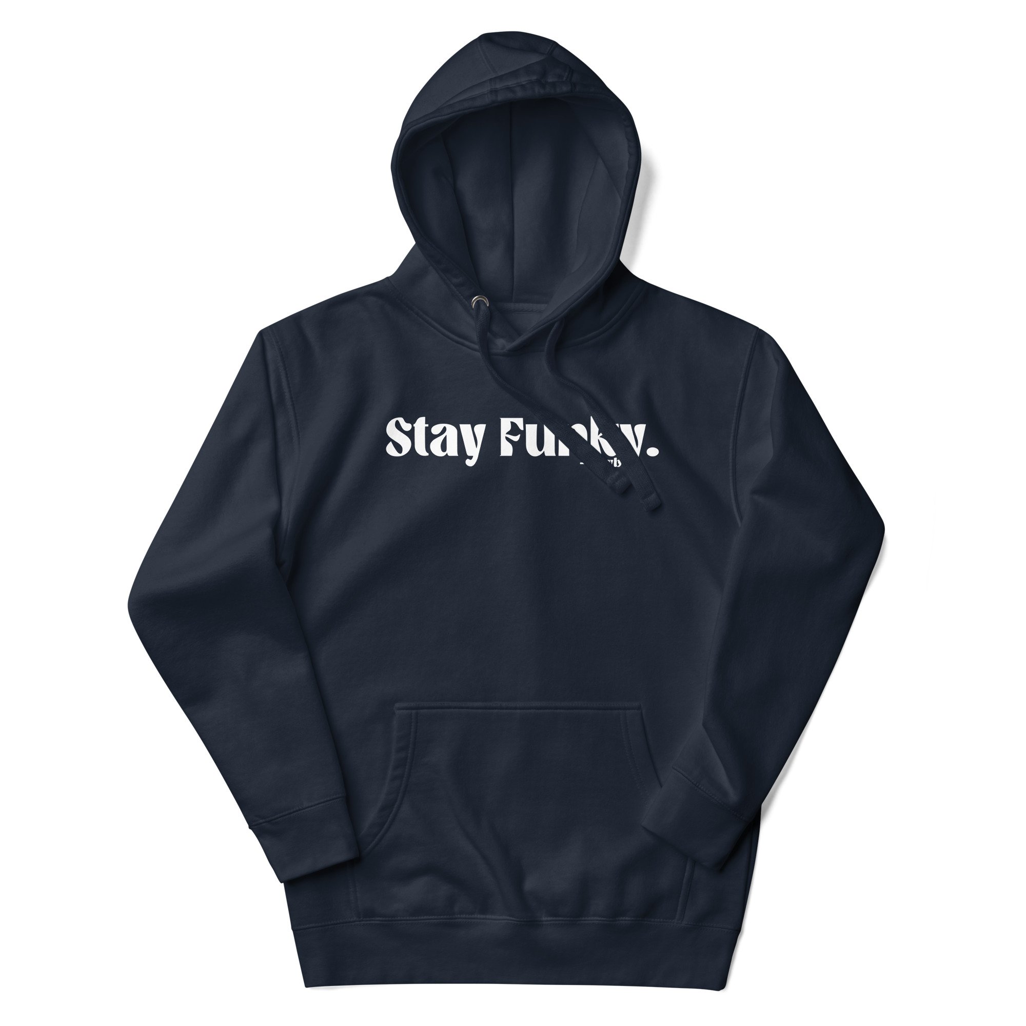 Secret Stash 2027 Hoodie | Midnight, Navy: flat front view