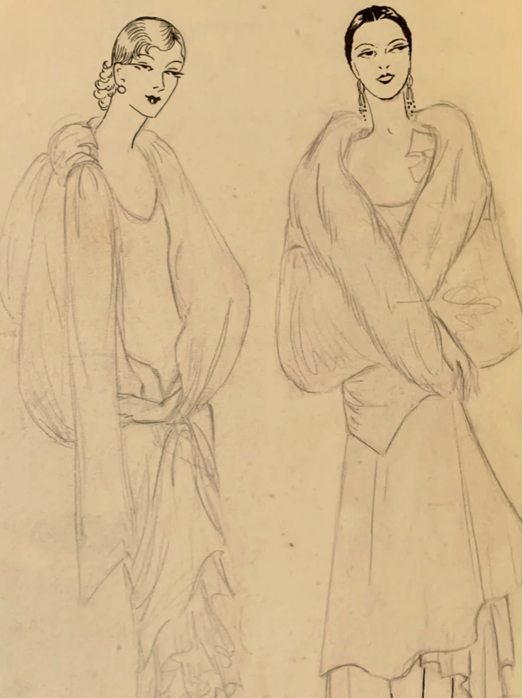 Marion Smith Fashion Illustrator Fancy Ladies