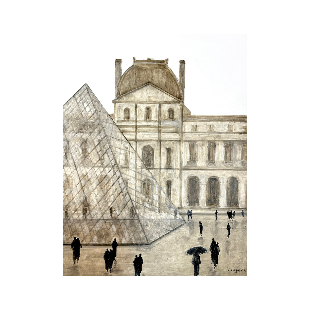Print of "The Louvre"