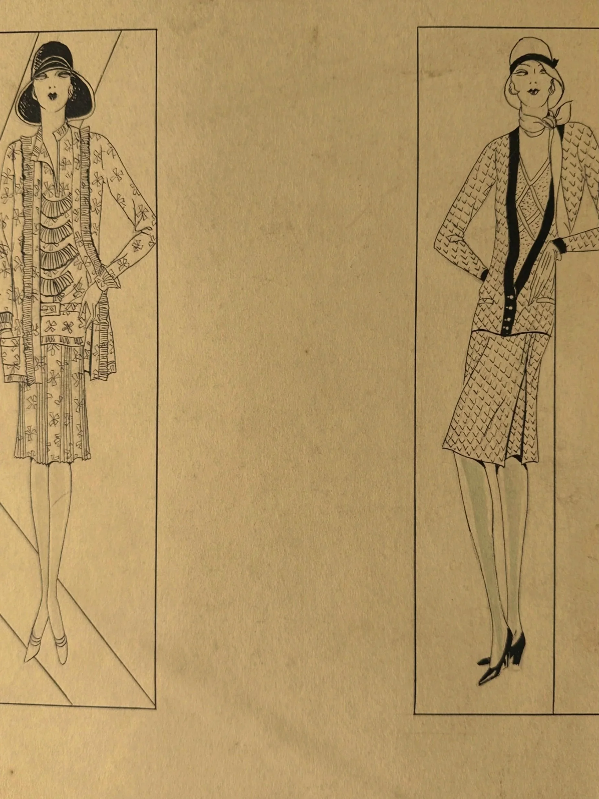 Marion Smith Fashion Illustrator Well-Dressed Ladies