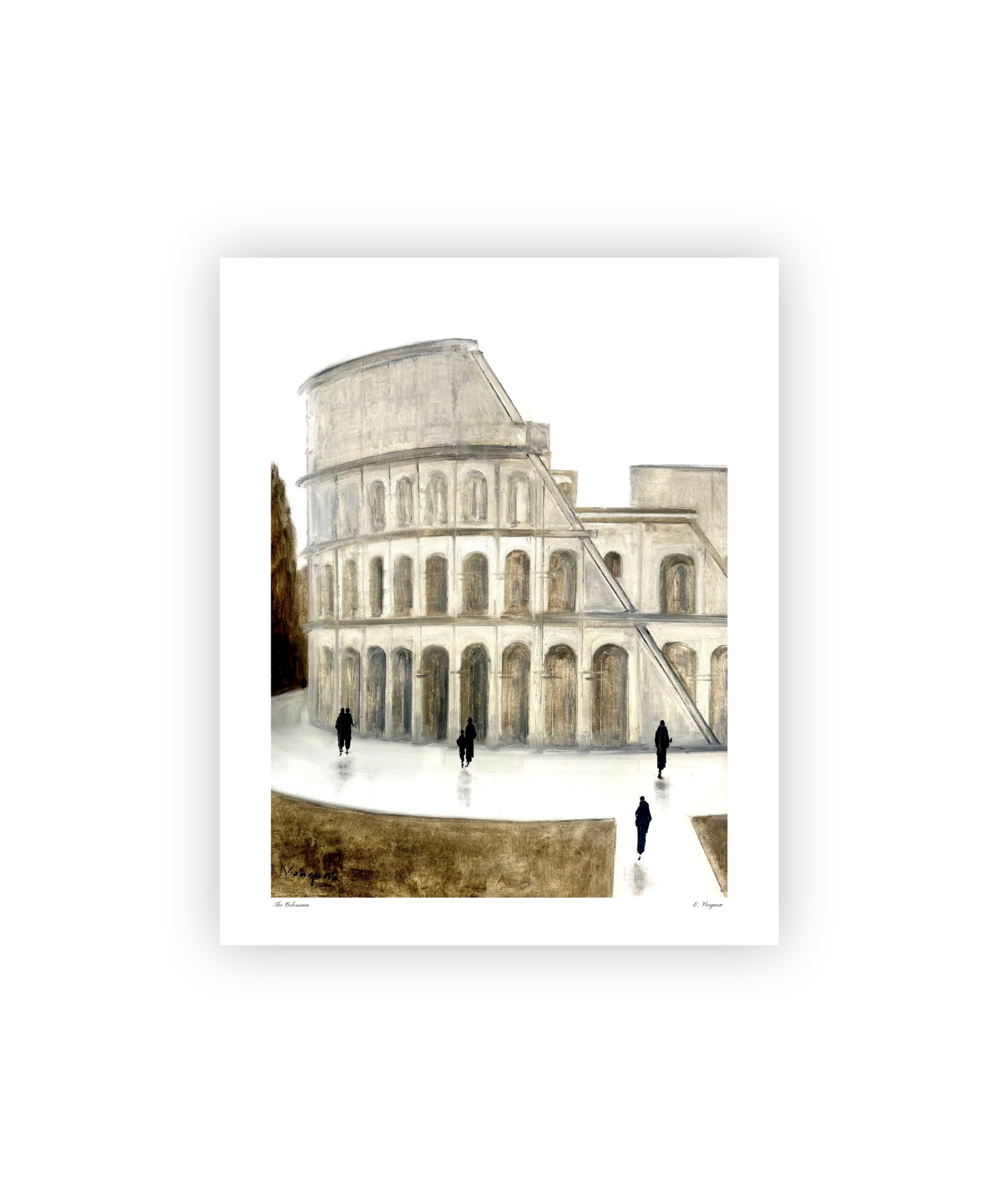 Print of "The Colosseum II"