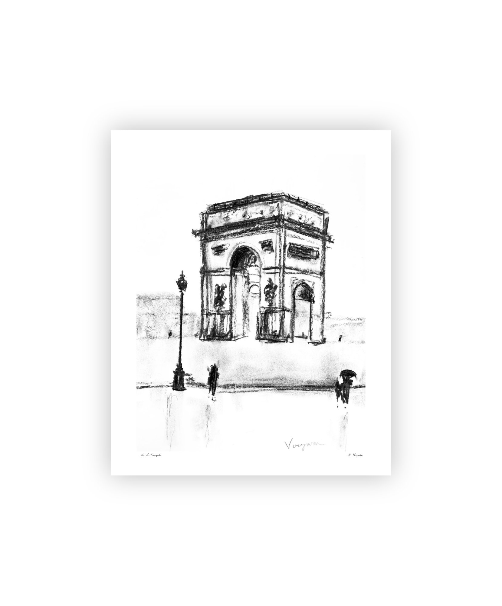 Print of "Arc de Triomphe"