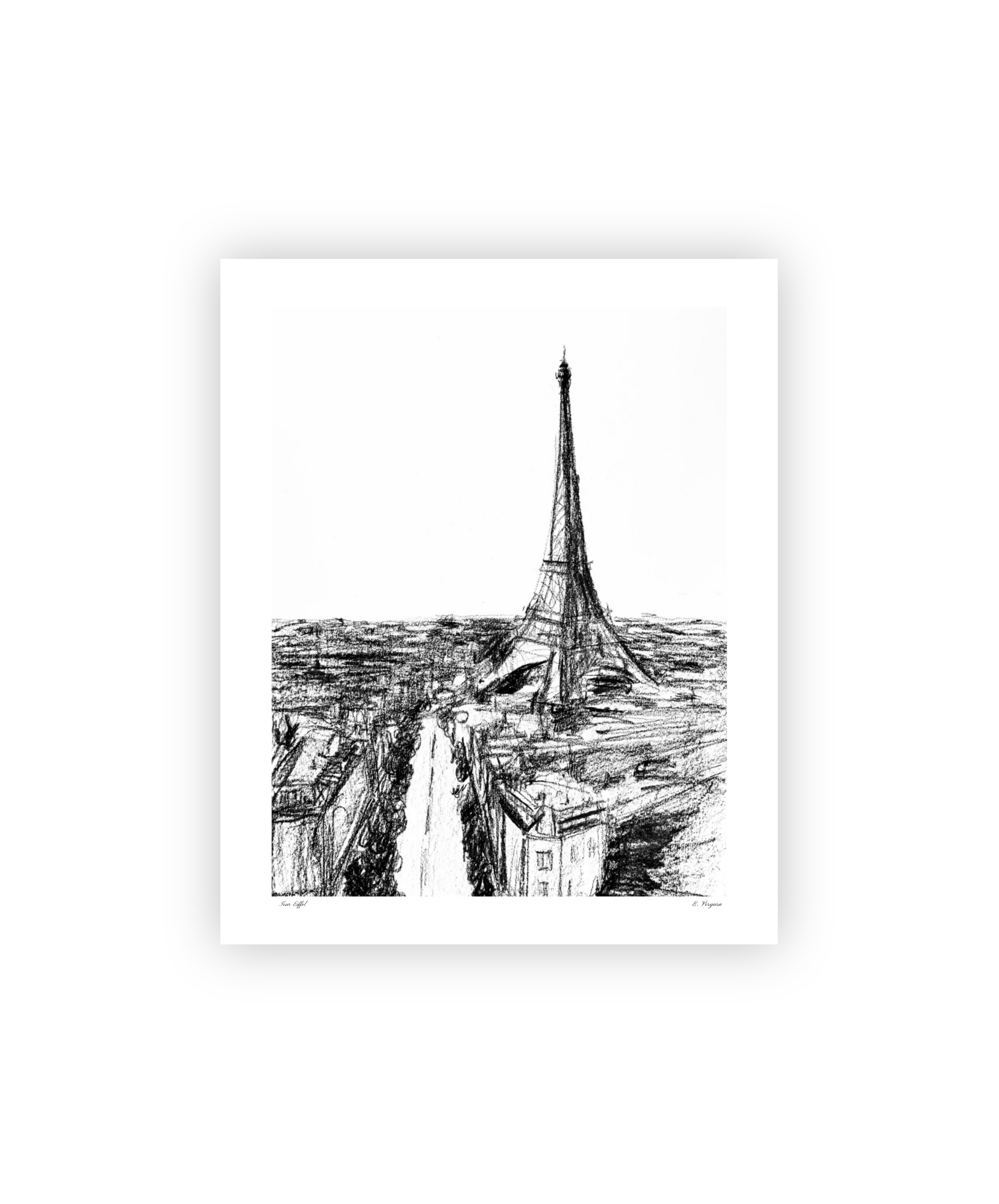 Print of "Tour Eiffel"