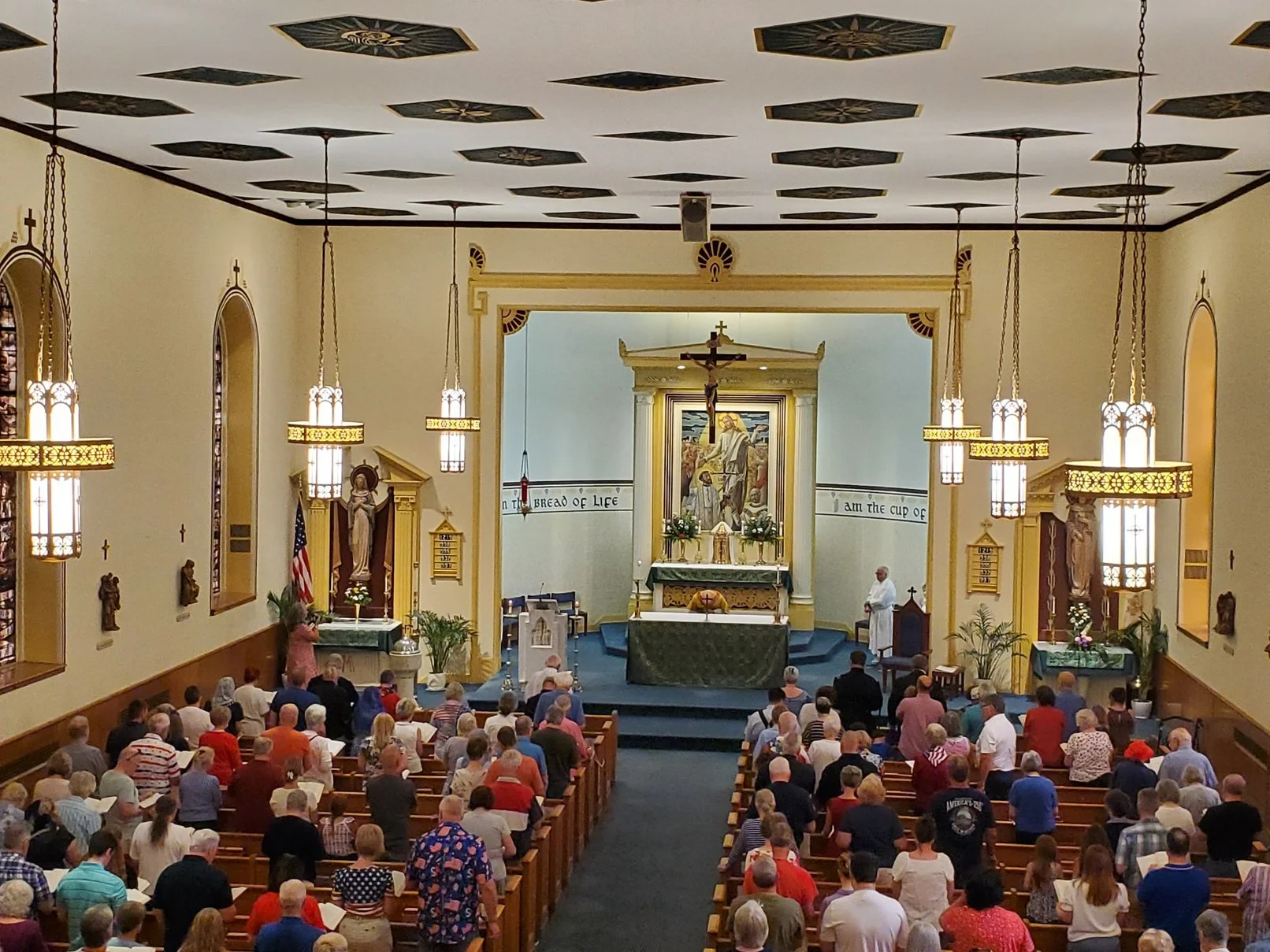 Photos from our Civil War Mass held on July 4, 2026 in the Historic Church.