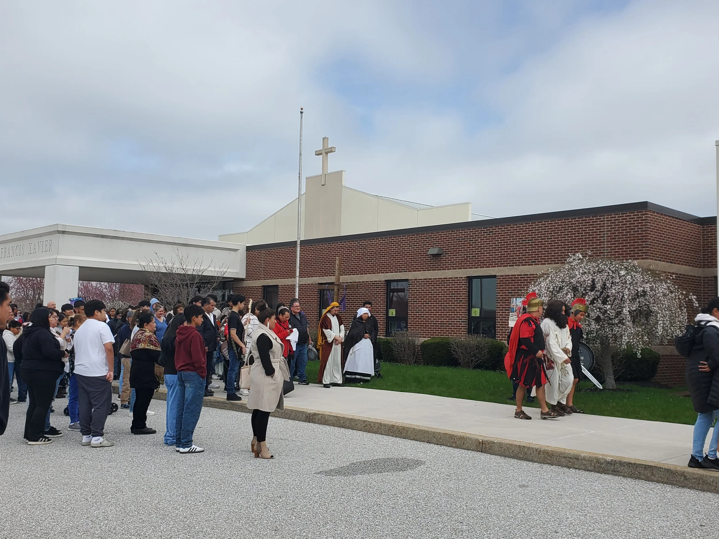 Via Crucis at the Xavier Center