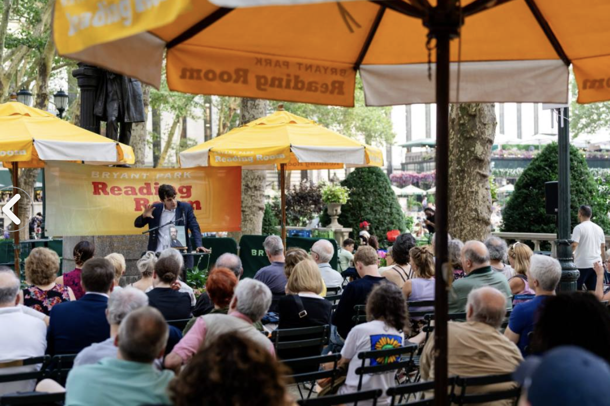 Bryant Park Reading Room: Comedy PANEL W/ JENNY HAGEL