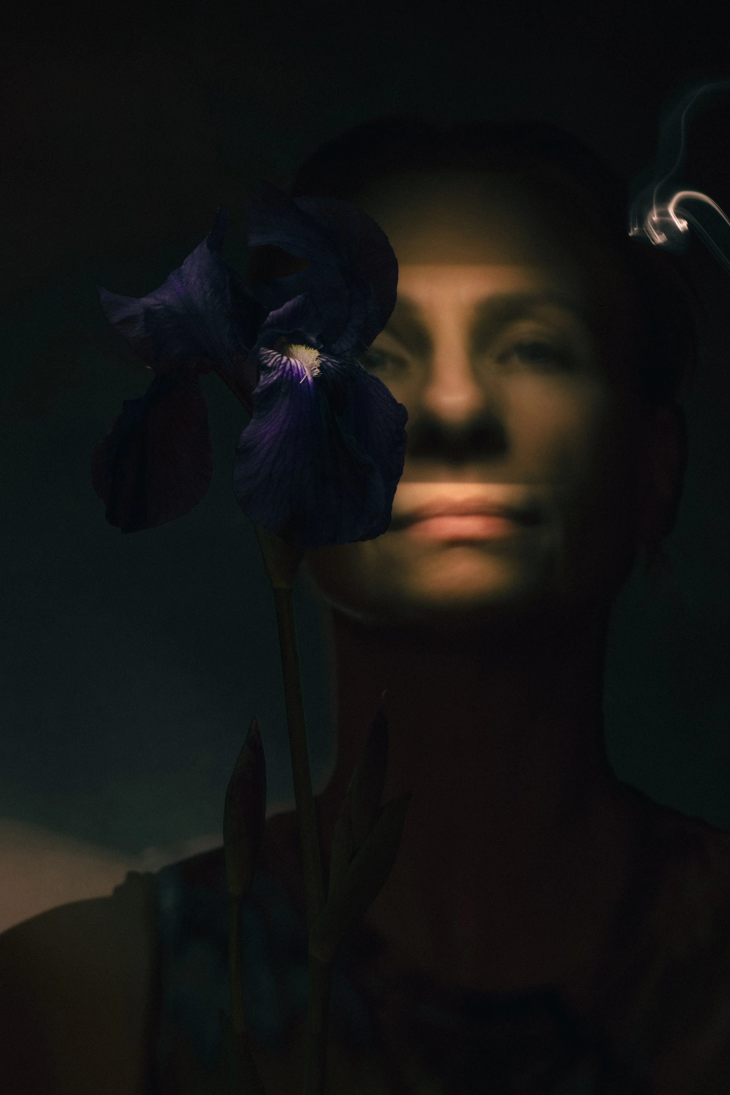 Iris: First Bloom of Spring | Self-Portrait Experimentation