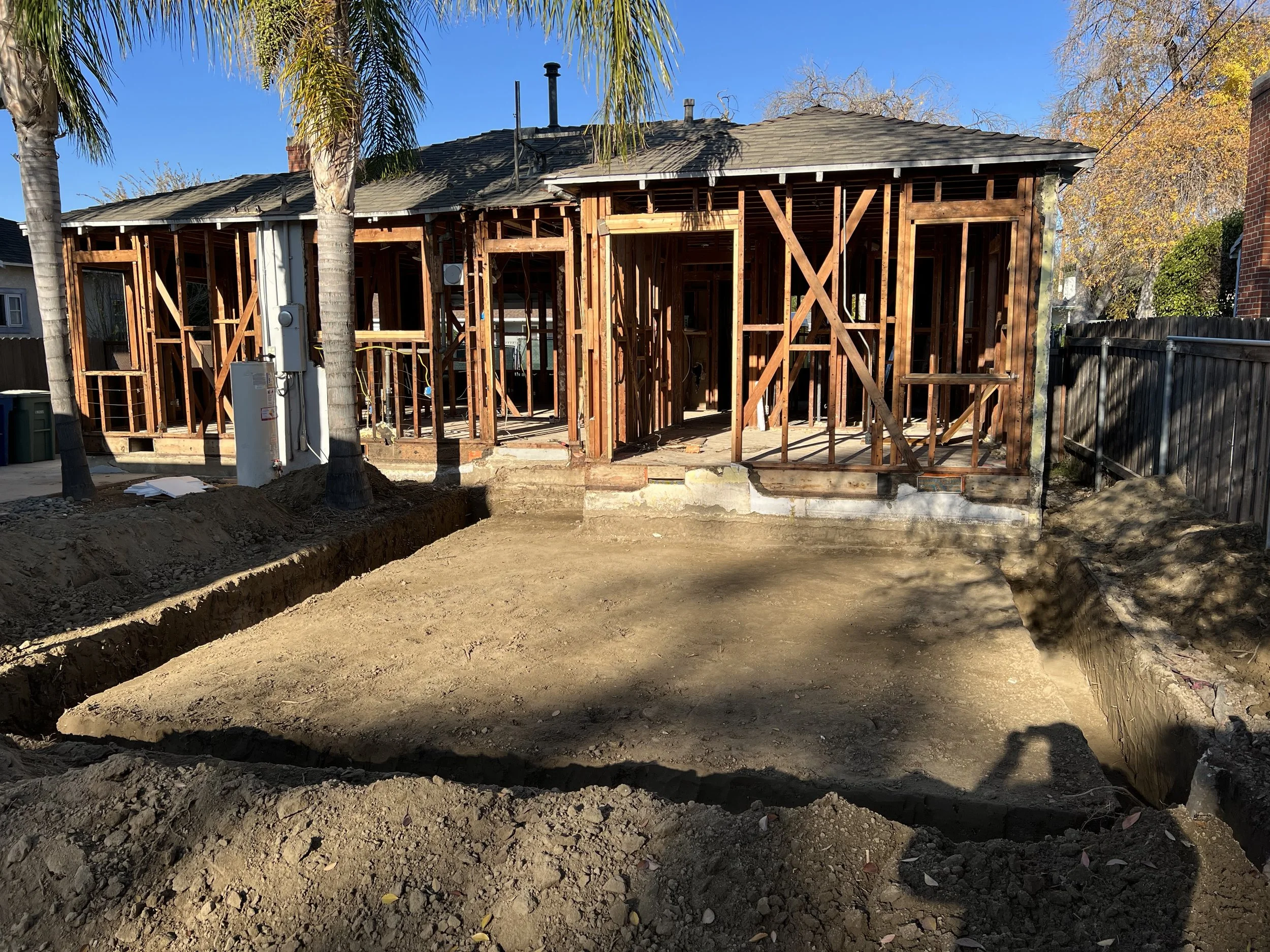 Rear of House Demolition