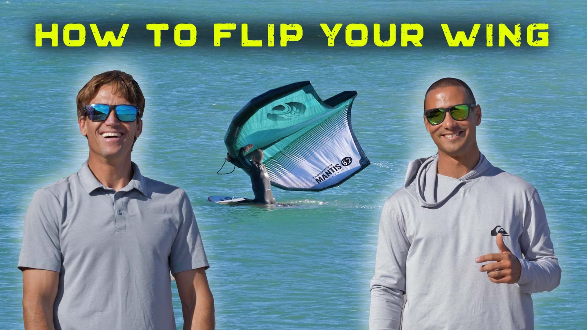 How to flip your wing | WING FOIL 101
