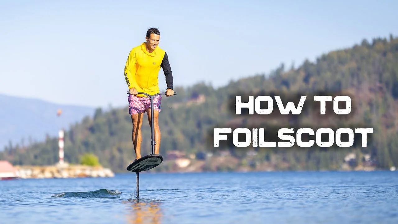 How to pump foil with the Foilscoot